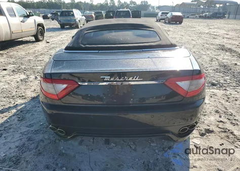 2015 Maserati Granturismo S z USA, uszkodzony, nr VIN ZAM45MMA1F0138258